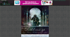 Desktop Screenshot of lothlorien.gportal.hu