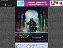 Tablet Screenshot of lothlorien.gportal.hu