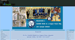 Desktop Screenshot of futsal.gportal.hu