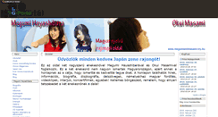 Desktop Screenshot of megumiandmasami.gportal.hu