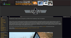 Desktop Screenshot of akgv.gportal.hu