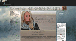 Desktop Screenshot of bonnietyler.gportal.hu