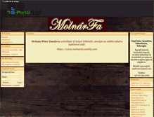 Tablet Screenshot of molnarfa.gportal.hu