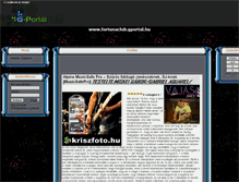 Tablet Screenshot of fortunaclub.gportal.hu