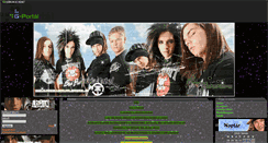 Desktop Screenshot of ilovebillkaulitz.gportal.hu