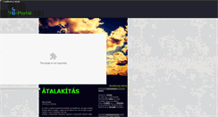 Desktop Screenshot of lafee-world.gportal.hu