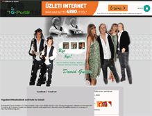 Tablet Screenshot of davidguetta.gportal.hu