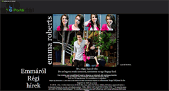 Desktop Screenshot of miss-roberts.gportal.hu