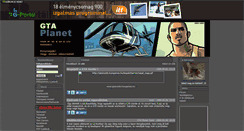 Desktop Screenshot of gtaplanet.gportal.hu