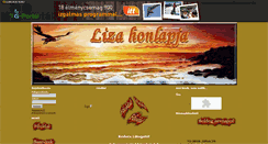 Desktop Screenshot of liza1.gportal.hu