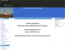 Tablet Screenshot of pakics.gportal.hu