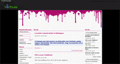 Desktop Screenshot of lovak97.gportal.hu