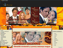 Tablet Screenshot of lorenzoasszonya.gportal.hu