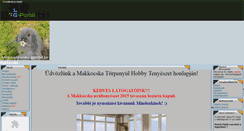 Desktop Screenshot of makkocska.gportal.hu
