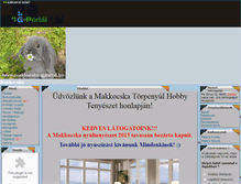 Tablet Screenshot of makkocska.gportal.hu