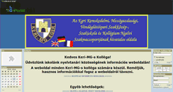 Desktop Screenshot of kerisnyelvesek.gportal.hu