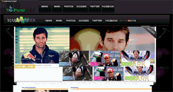 Desktop Screenshot of markwebber.gportal.hu