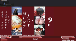 Desktop Screenshot of peta.gportal.hu