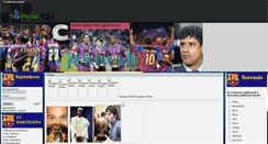 Desktop Screenshot of fcbarca10.gportal.hu