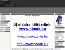 Tablet Screenshot of nbook.gportal.hu