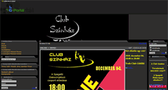 Desktop Screenshot of clubszinhaz.gportal.hu