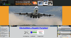 Desktop Screenshot of airliner.gportal.hu