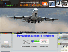 Tablet Screenshot of airliner.gportal.hu