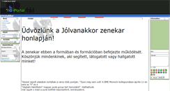 Desktop Screenshot of jolvanakkor.gportal.hu