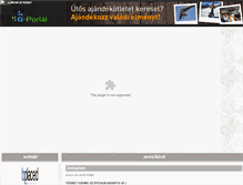 Tablet Screenshot of gustav.gportal.hu
