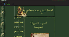 Desktop Screenshot of muzsikaszo.gportal.hu