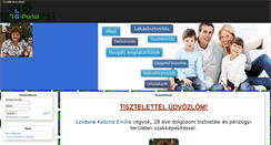 Desktop Screenshot of nogea.gportal.hu