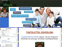 Tablet Screenshot of nogea.gportal.hu