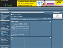 Tablet Screenshot of magyarostas.gportal.hu