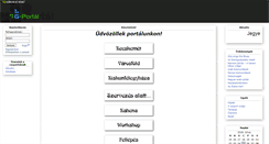 Desktop Screenshot of kahena.gportal.hu