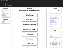 Tablet Screenshot of kahena.gportal.hu