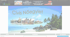 Desktop Screenshot of civisnoegylet.gportal.hu