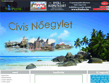 Tablet Screenshot of civisnoegylet.gportal.hu
