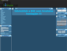 Tablet Screenshot of bse1902.gportal.hu