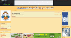 Desktop Screenshot of hpoe.gportal.hu