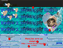 Tablet Screenshot of ibolya2.gportal.hu