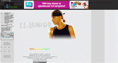 Desktop Screenshot of lljuniorvorevah.gportal.hu