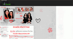 Desktop Screenshot of gilmoregirls.gportal.hu