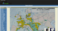 Desktop Screenshot of magyarostortenet.gportal.hu