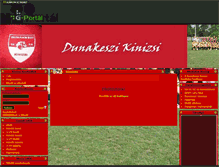 Tablet Screenshot of dunakeszikinizsi.gportal.hu