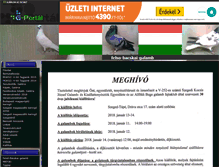 Tablet Screenshot of felso-bacskai-galamb.gportal.hu