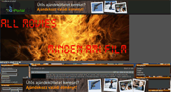 Desktop Screenshot of allmovies.gportal.hu
