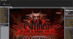 Desktop Screenshot of gothicafesztival.gportal.hu