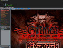 Tablet Screenshot of gothicafesztival.gportal.hu