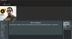 Desktop Screenshot of halflife.gportal.hu