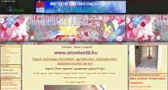 Desktop Screenshot of patchwork-angel.gportal.hu